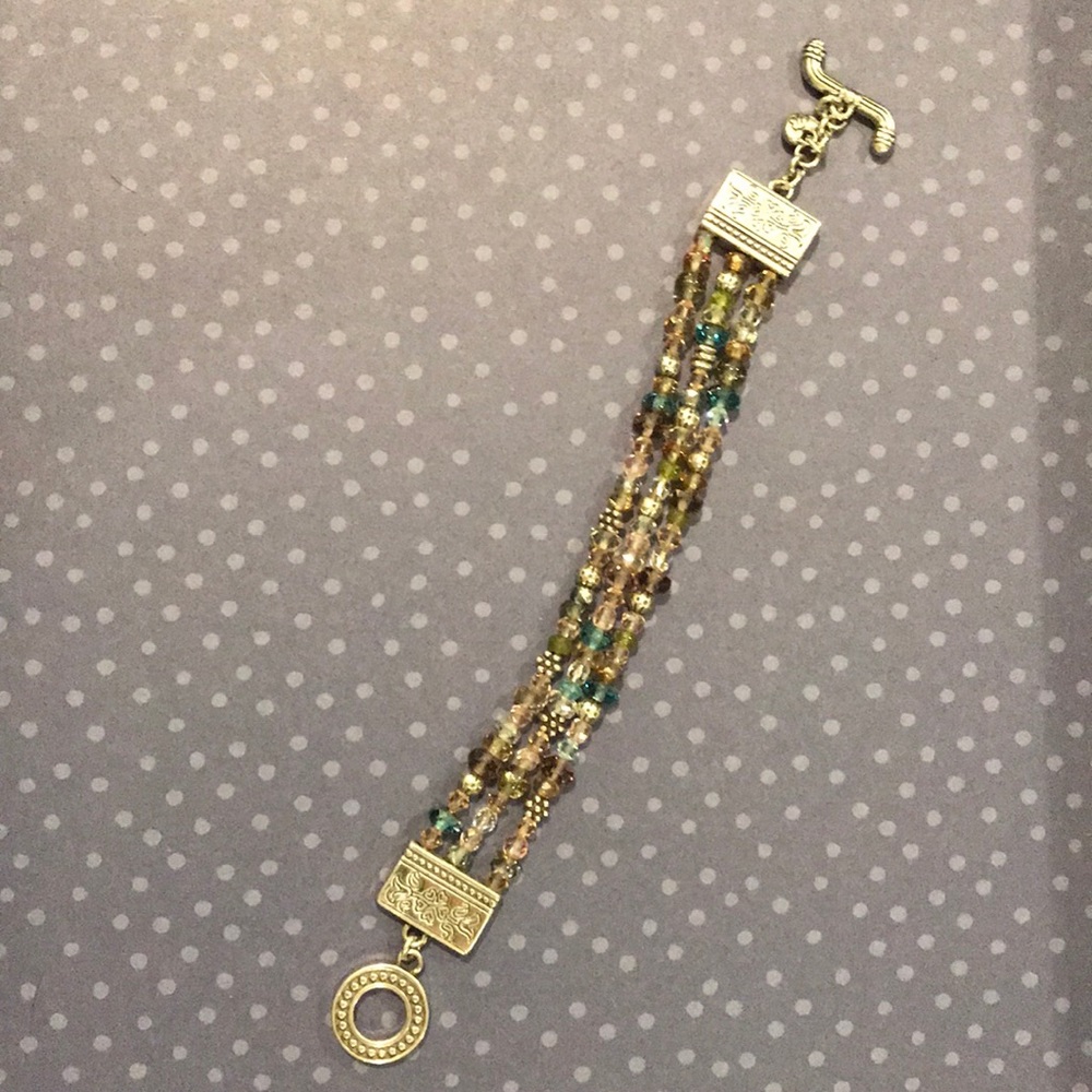 Brighton multicolored beaded bracelet